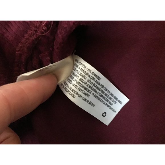 -A NEW DAY- WOMENS LONG SLEEVE FLEECE PULL OVER CREW NECK SIZE SMALL - Picture 8 of 8